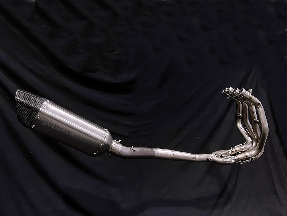 Vandemon Side Mount Titanium Race Exhaust System 2023-2025 ZX4R-ZX4RR KAWAZX25RTIEXHA VA-68