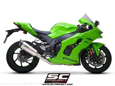 SC-Project Slip-on Half System Exhaust Ninja ZX-10R / 2021-2025 Ninja ZX-10RR / 2021-2025 K38-DET91T