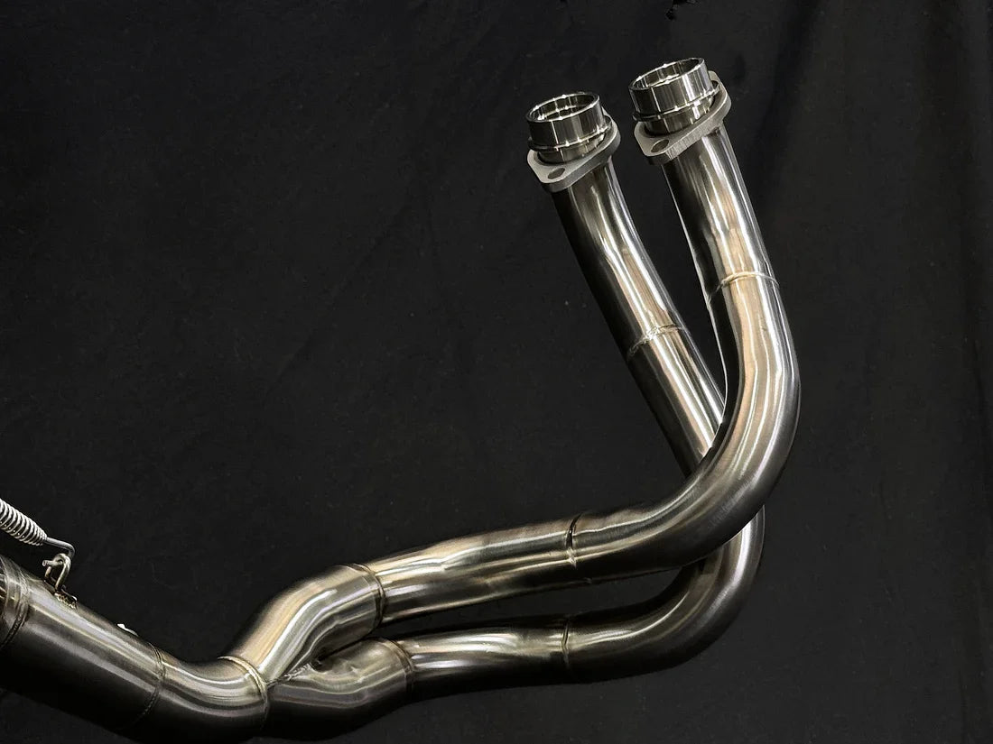 VANDEMON Kawasaki Ninja 650 / Z650 Vandemon Stainless Steel Exhaust System 2017-2026 KAWANJA650SSBREXA VA-134