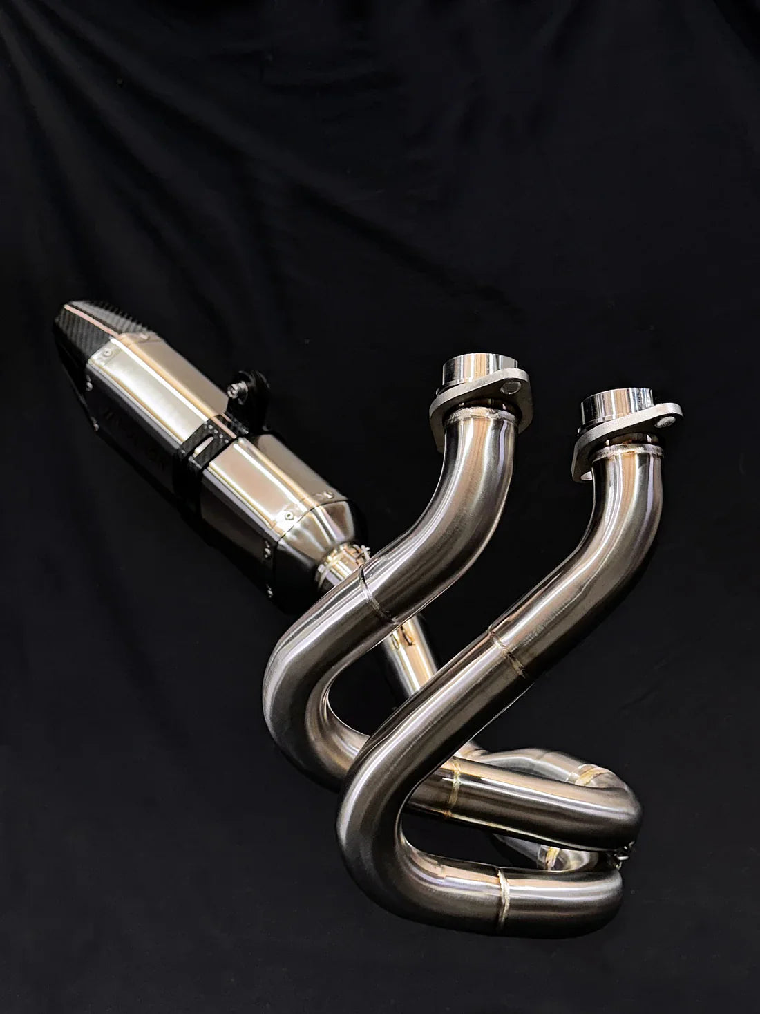 IN STOCK VANDEMON Kawasaki Z650 & Ninja 650 Vandemon Stainless Steel Exhaust System KAWANJA650SSBREXA VA-134