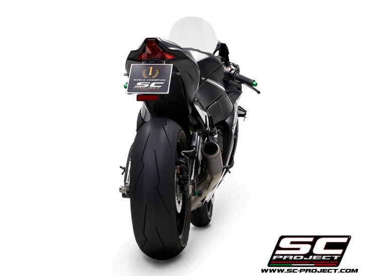 IN STOCK SC-Project carbon slip on Ninja ZX-10R / 2016-2020 Ninja ZX-10RR / 2017-2020 K22-DET36C