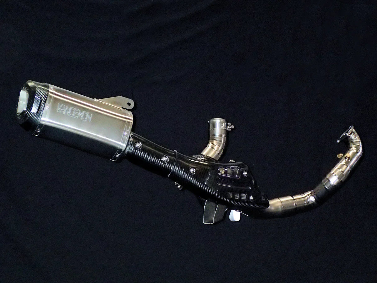 Vandemon Ducati Multistrada 1200-1260 Titanium Exhaust System None Valved 2015-2020 DUC126MTSTIEXHA VA-113