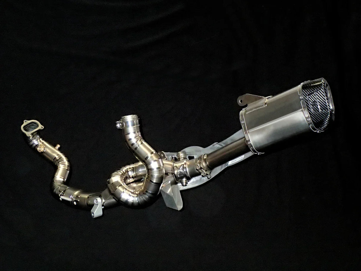 Vandemon Ducati Multistrada 1200-1260 Titanium Exhaust System with OEM Exhaust Valve Function DUC126MTSTIEXVA VA-114