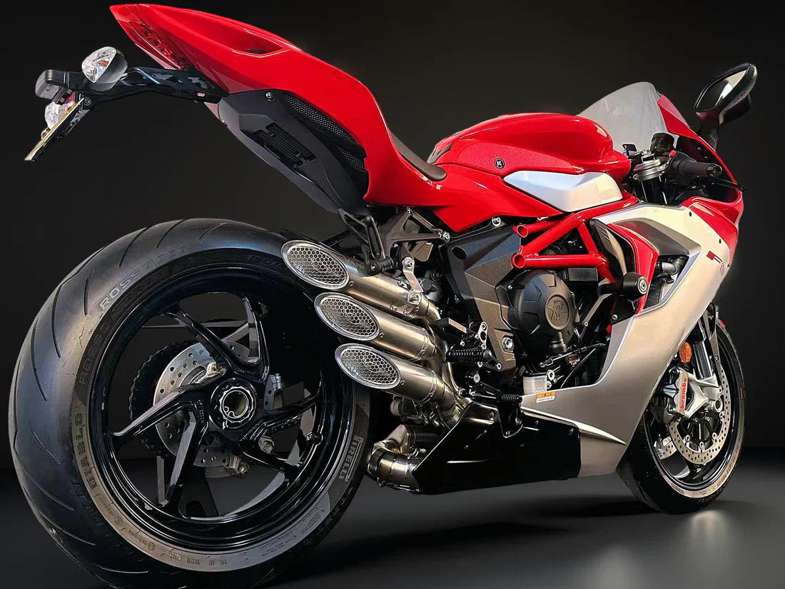 VANDEMON MV AGUSTA F3 800 Titanium Slip-On Muffler and Optional Headers AGUSTAMVF3MUFFA VA-141