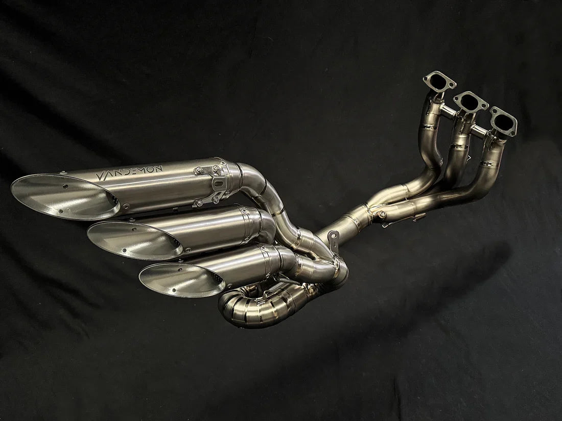 VANDEMON MV AGUSTA F3 800 Titanium Slip-On Muffler and Optional Headers AGUSTAMVF3MUFFA VA-141