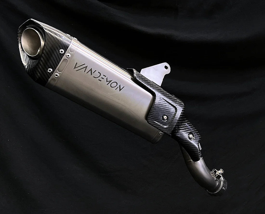 Vandemon Ducati Multistrada V4/V4s Titanium Vandemon Full 3/4 Exhaust System 2021-2025 DUCV4MTSTIEXHSYSA VA-118