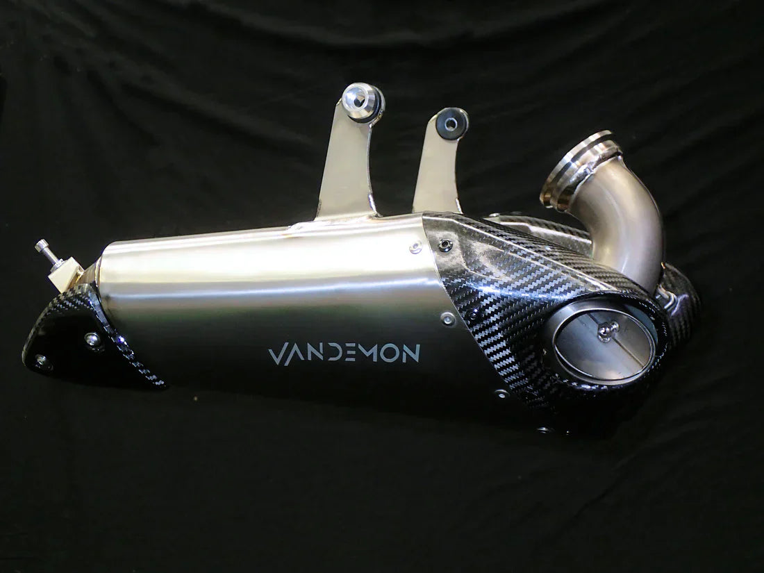 IN STOCK Vandemon Titanium Belly Slip-On Ducati V2 Panigale & Streetfighter 2019-24 DUCV2TIMUFFBELA VA-17