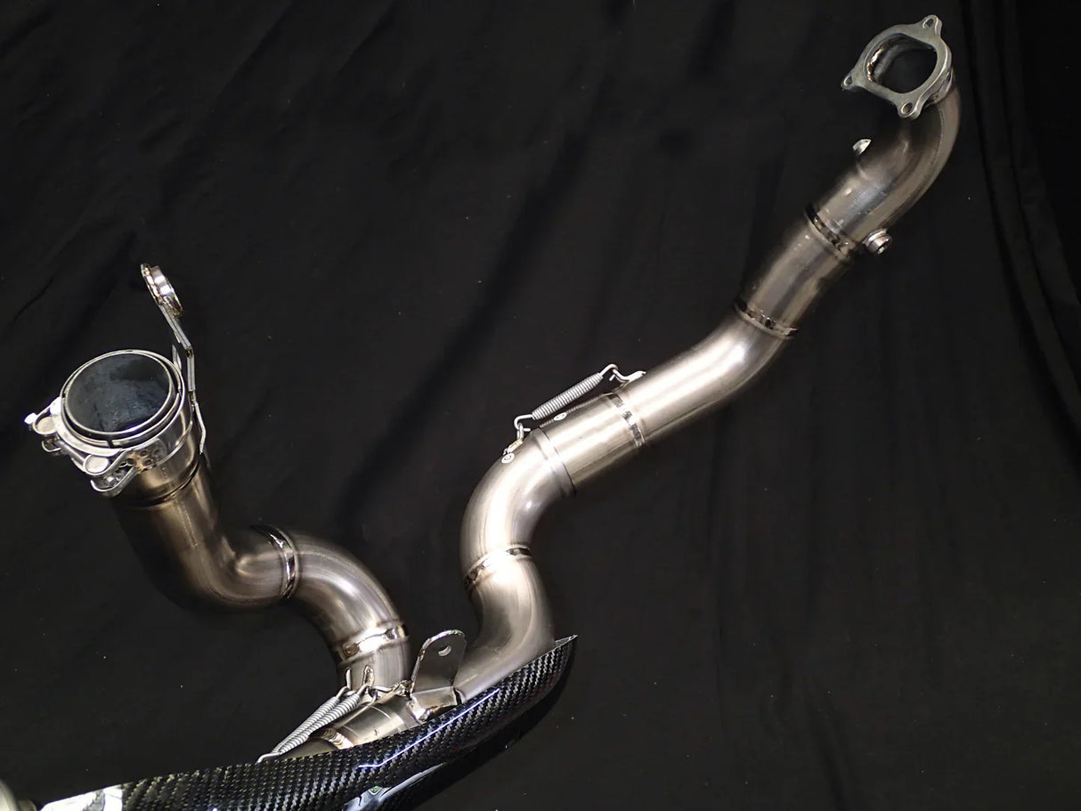 Vandemon Ducati Supersport 939 Side Mount Titanium Exhaust System 2017-20 DUC939STIEXHSYA VA-40