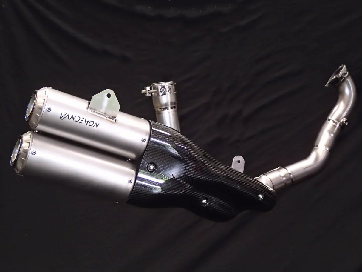 Vandemon Ducati Supersport 939 Side Mount Titanium Exhaust System 2017-20 DUC939STIEXHSYA VA-40