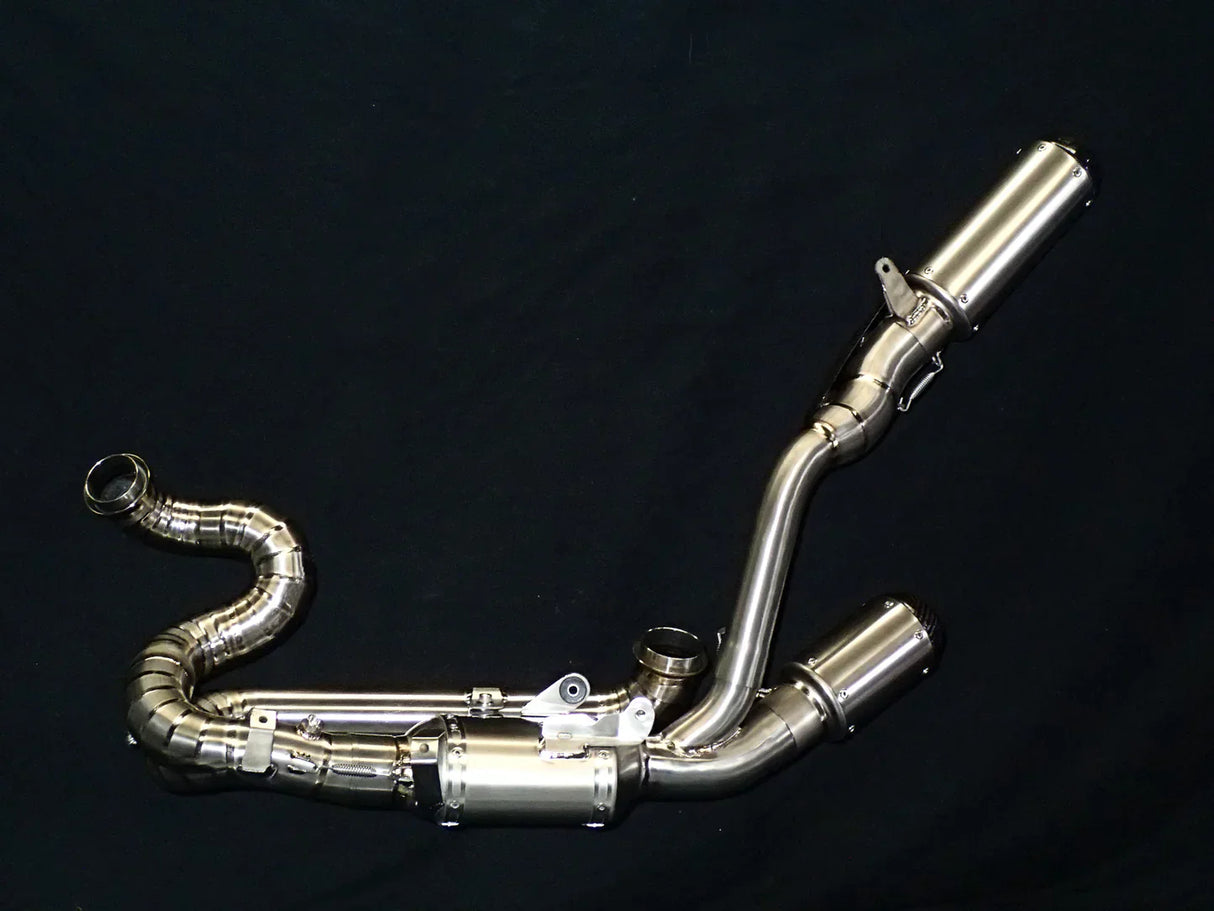 Vandemon KTM Superduke 1290/1390R/RR Twin Shot Titanium Exhaust System KTM129SDTIEXHPB VA-63