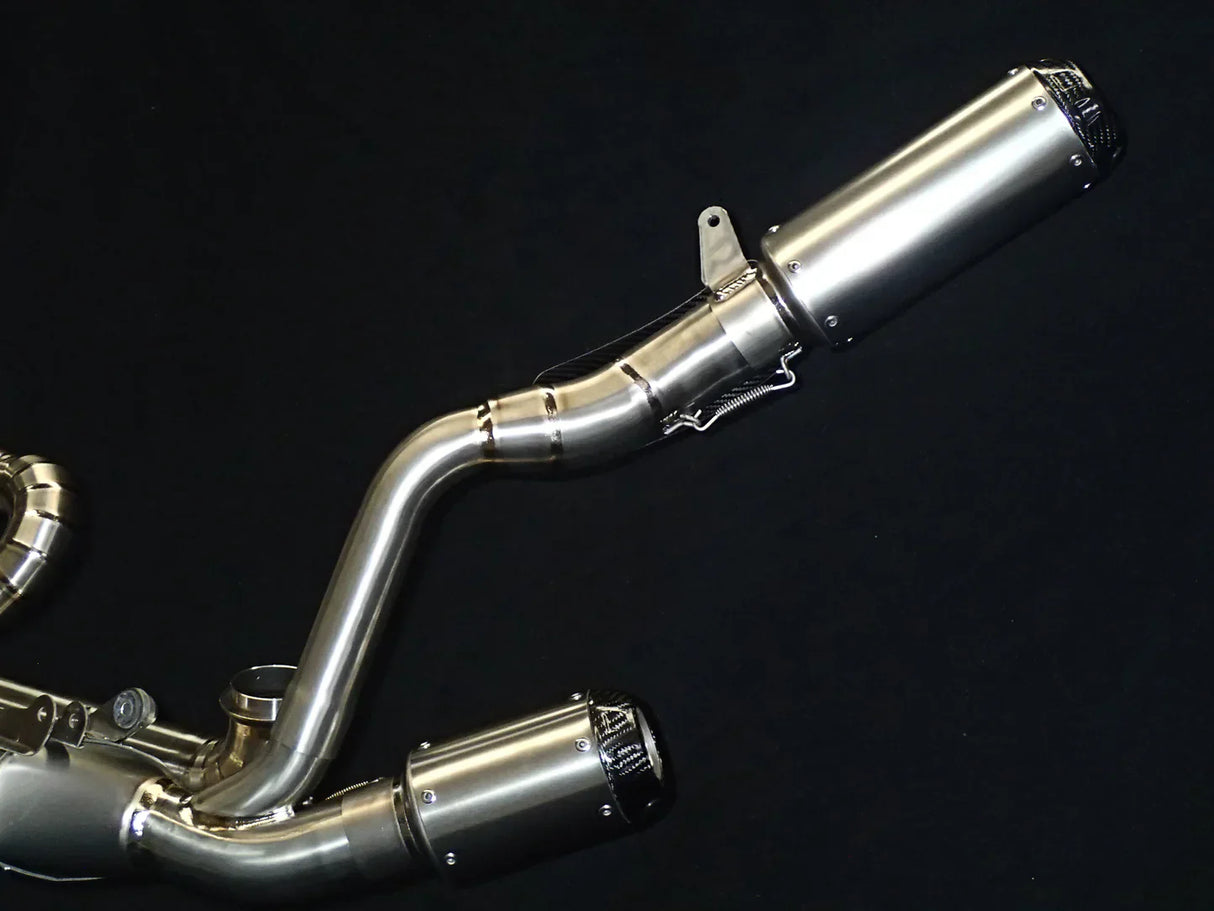 Vandemon KTM Superduke 1290/1390R/RR Twin Shot Titanium Exhaust System KTM129SDTIEXHPB VA-63