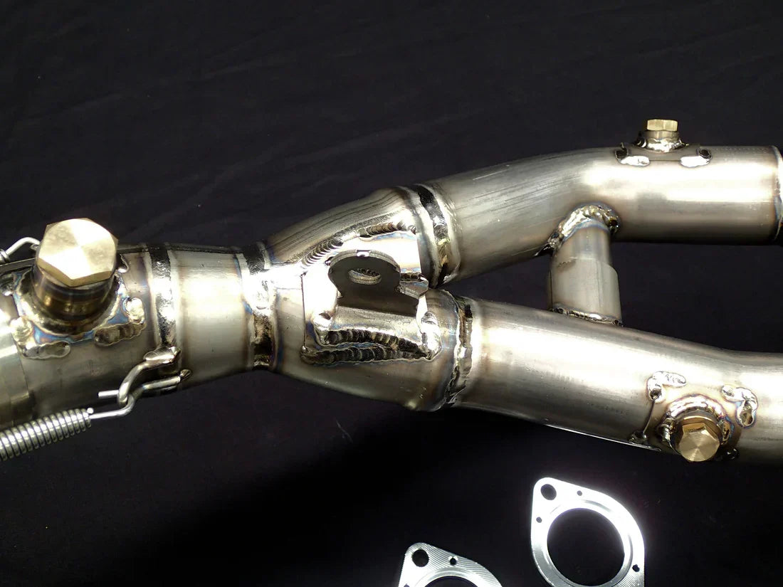 Vandemon Yamaha YZF-R1 & YZF-R1M Vandemon Titanium Exhaust System 2015-25 YAMAR115EXHTICFA VA-82