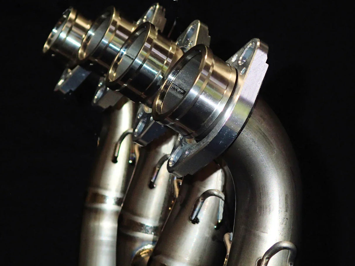Vandemon ZX10R /ZX10RR 2011-2025 Titanium full Exhaust system with Carbon Fiber tip KAWAZX10EXTICFBA VA-89