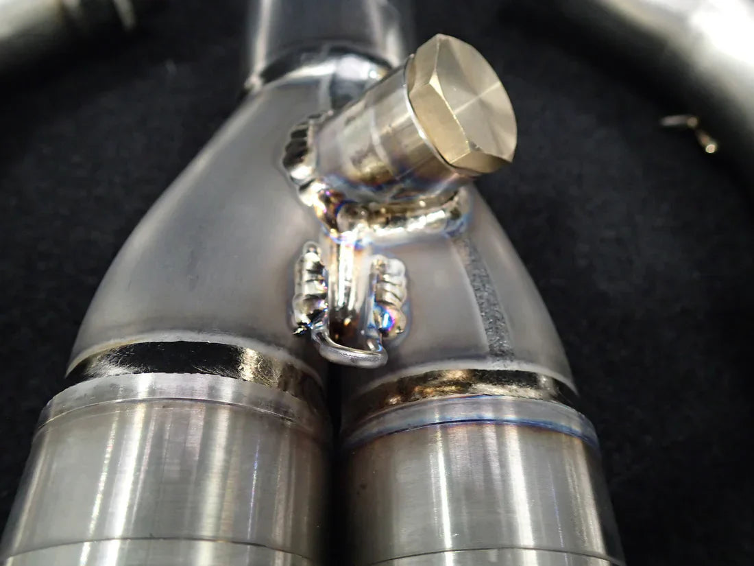 Vandemon Kawasaki Z1000 & SX Vandemon Titanium Exhaust Single Titanium Muffler KAWAZ10TIEXHSYSB VA-53