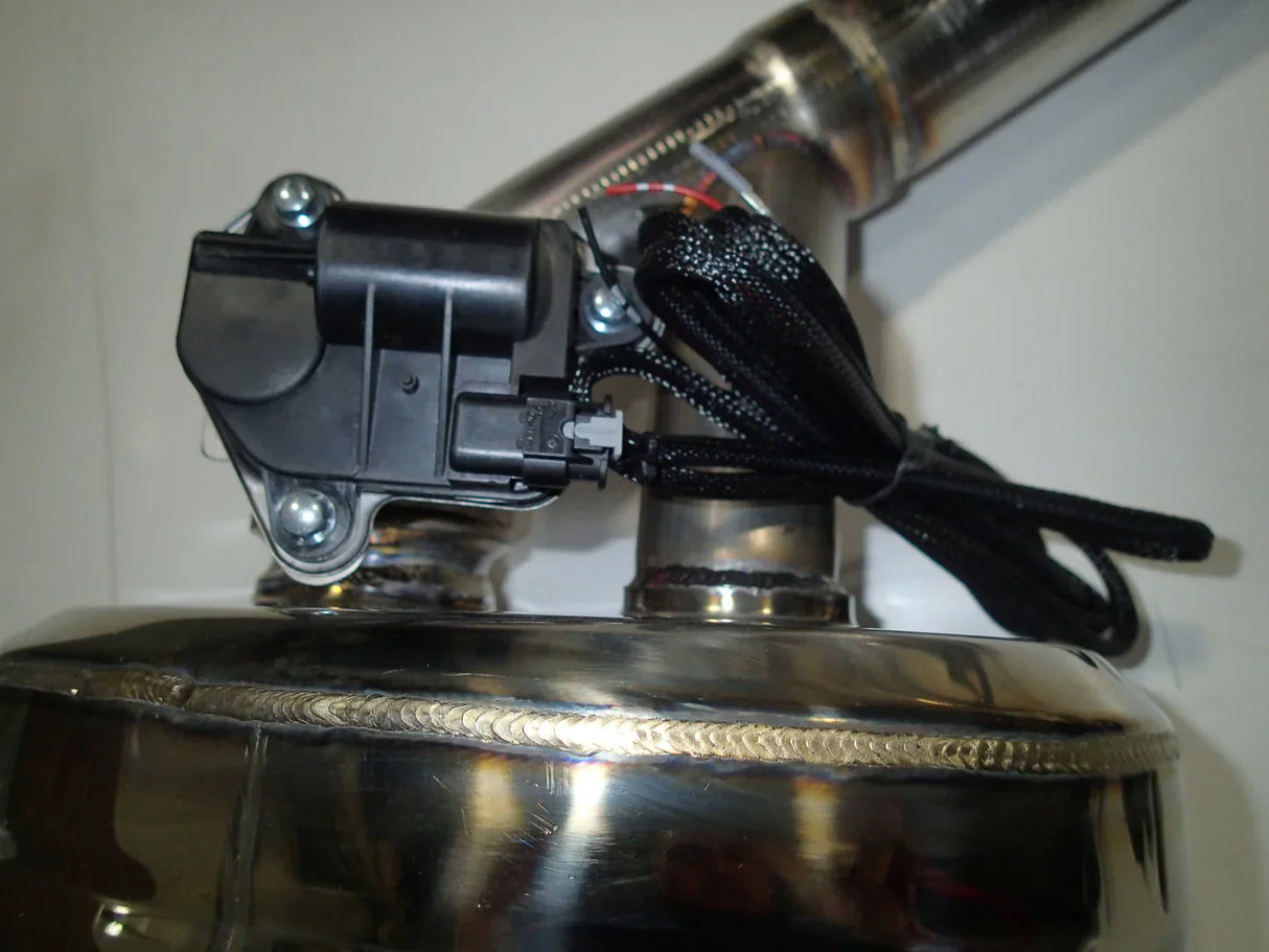 Vandemon Ford Mustang 2.3 ECO Boost Bimodal Stealth Cat back Exhaust System 2015+ MS23FRDEXHSSVLB VA-130