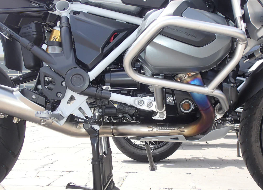 Vandemon BMW R1250GS & GSA Titanium Exhaust System with OEM Valve Function BMWR1250GSTIEXHCFV VA-24