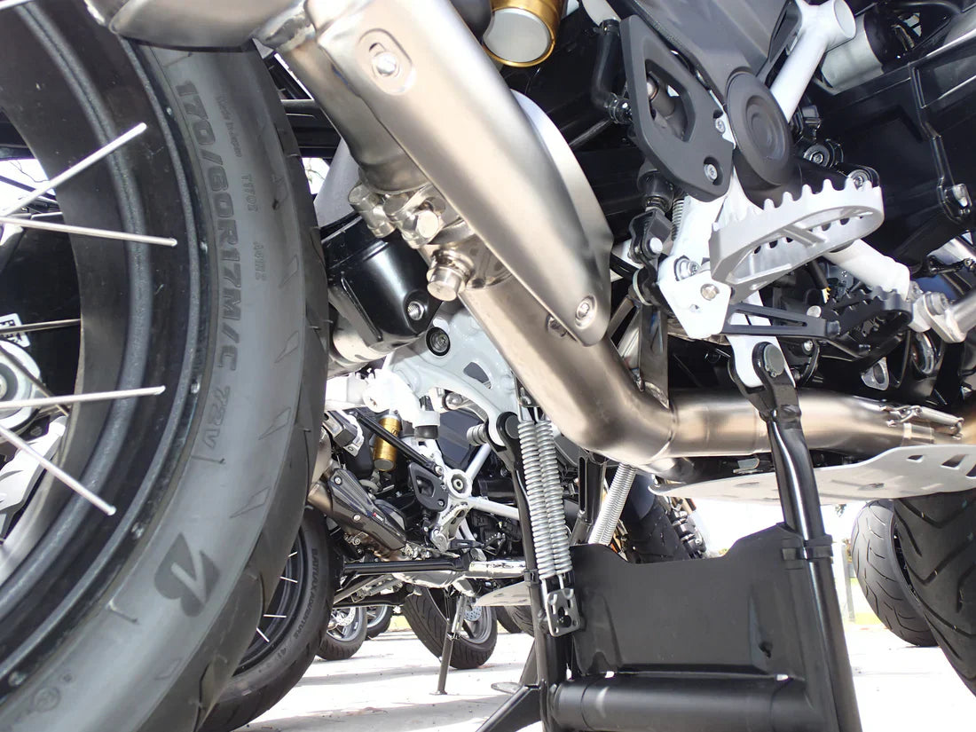 Vandemon BMW R1250GS & GSA Titanium Exhaust System with OEM Valve Function BMWR1250GSTIEXHCFV VA-24
