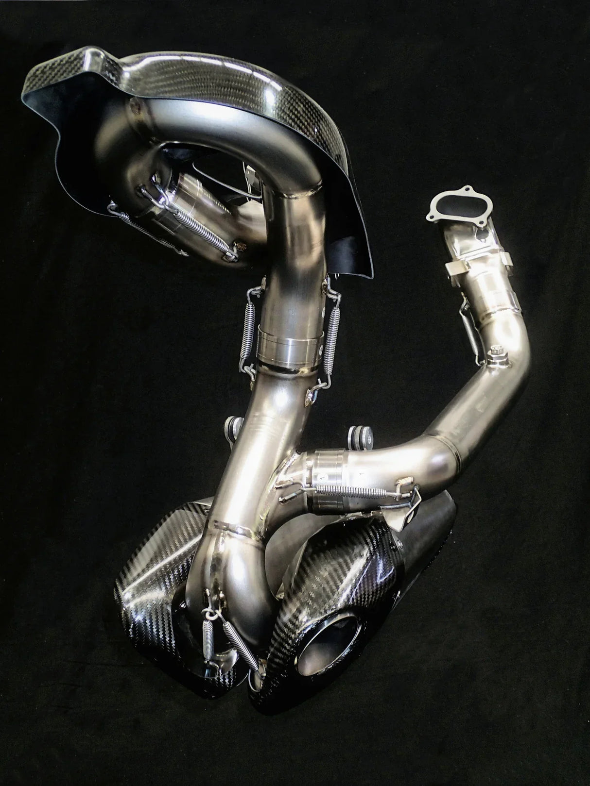 Vandemon Ducati Panigale 899,959,1199,1299 Titanium Belly Exhaust System 2011-18 DUC129TIEXBELA VA-122