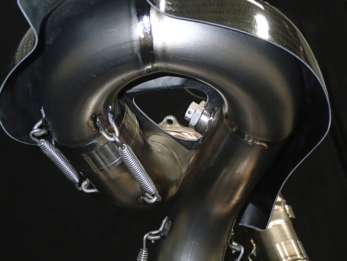 Vandemon Ducati Panigale 899,959,1199,1299 Titanium Belly Exhaust System 2011-18 DUC129TIEXBELA VA-122