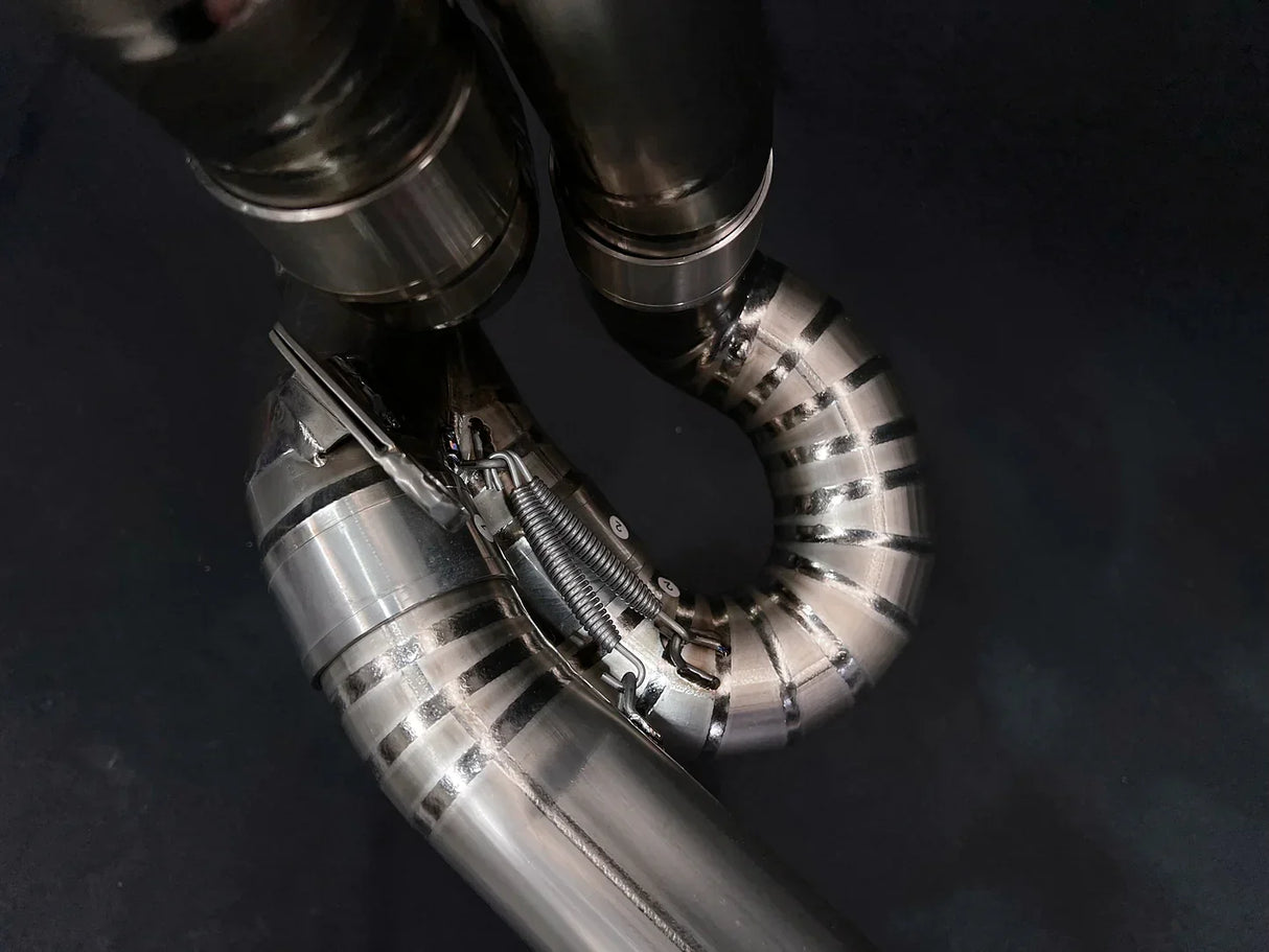 Vandemon Ducati Panigale 899-959 & Corse Vandemon High Mount Titanium Exhaust System DUC959TIEXHMESA VA-4