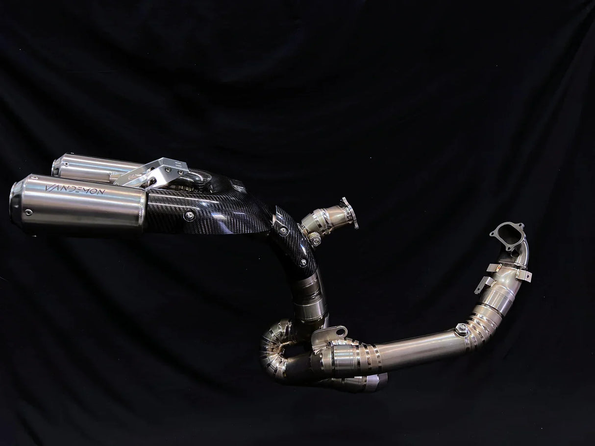 Vandemon Ducati Panigale 899-959 & Corse Vandemon High Mount Titanium Exhaust System DUC959TIEXHMESA VA-4
