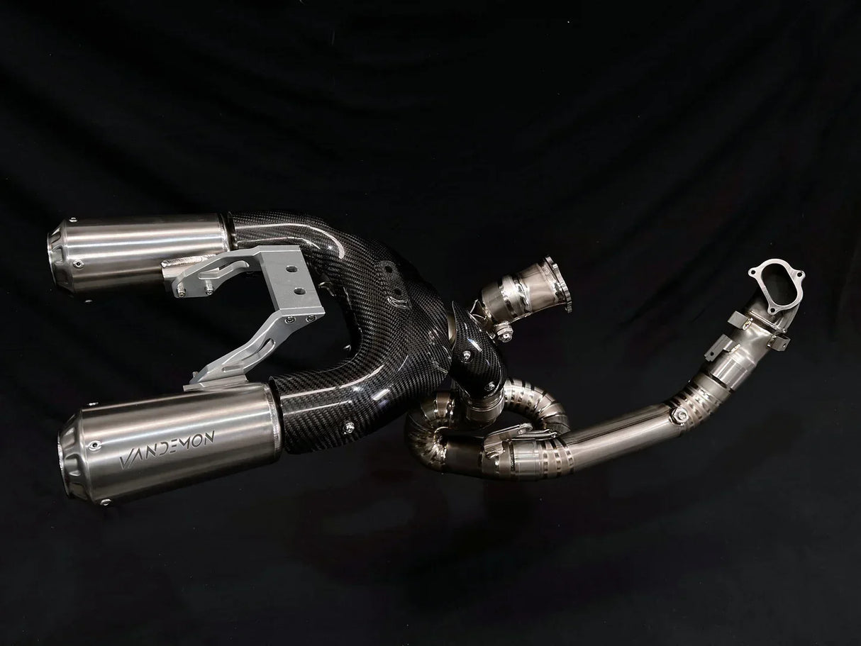 Vandemon Ducati Panigale 899-959 & Corse Vandemon High Mount Titanium Exhaust System DUC959TIEXHMESA VA-4
