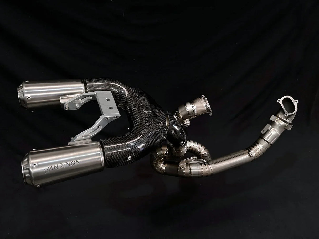 Vandemon Ducati Panigale 899-959 & Corse Vandemon High Mount Titanium Exhaust System DUC959TIEXHMESA VA-4
