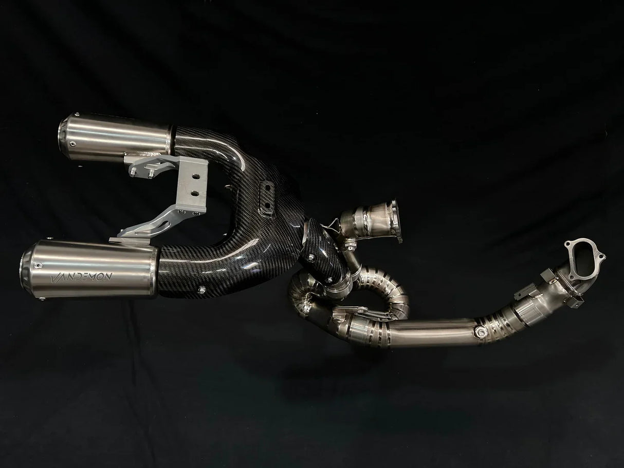 Vandemon Ducati Panigale 899-959 & Corse Vandemon High Mount Titanium Exhaust System DUC959TIEXHMESA VA-4