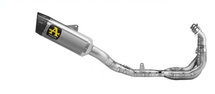 71241PTR Arrow Yzf R9 2025 Competition Evo Titanium Full system exhaust NO db killer 105db