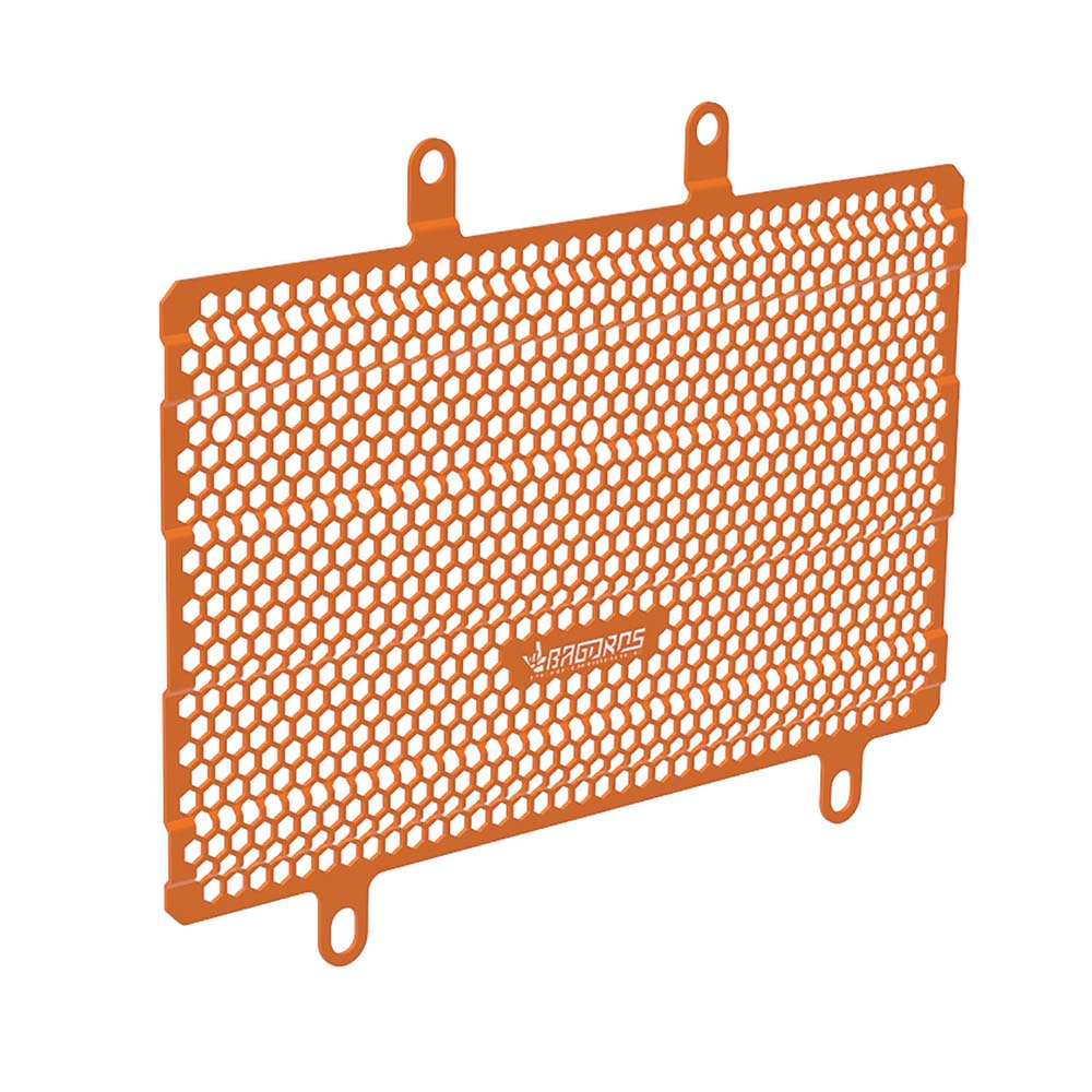 Bagoros Performance Radiator Guard for KTM Duke 250 / 390 MY 2017+ - Orange 010041RGU00010OR