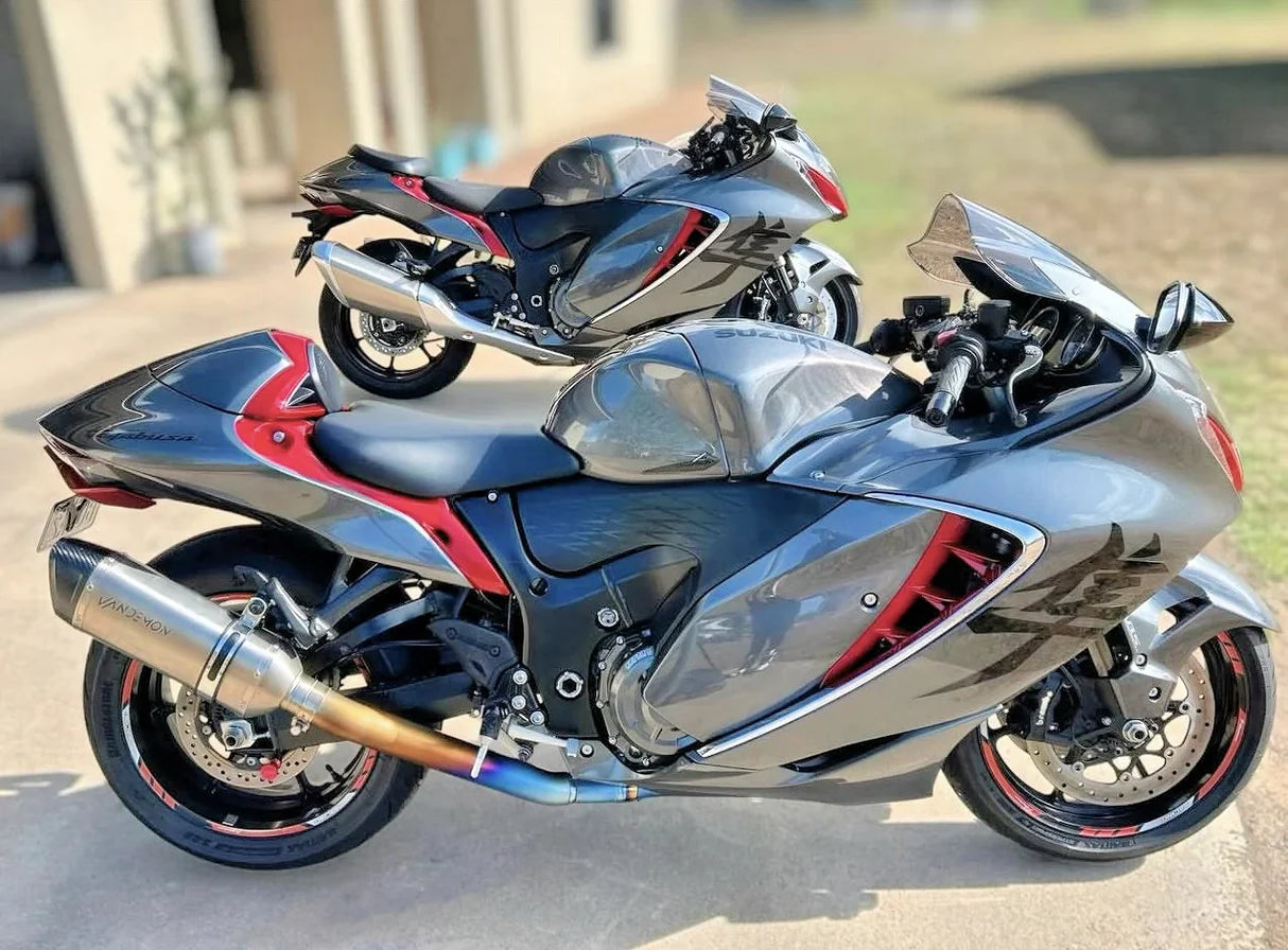Vandemon Suzuki Hayabusa GEN III GSX1300R Full Titanium Exhaust System 2021-2024 SUZHYABUSA13TIEXA VA-72