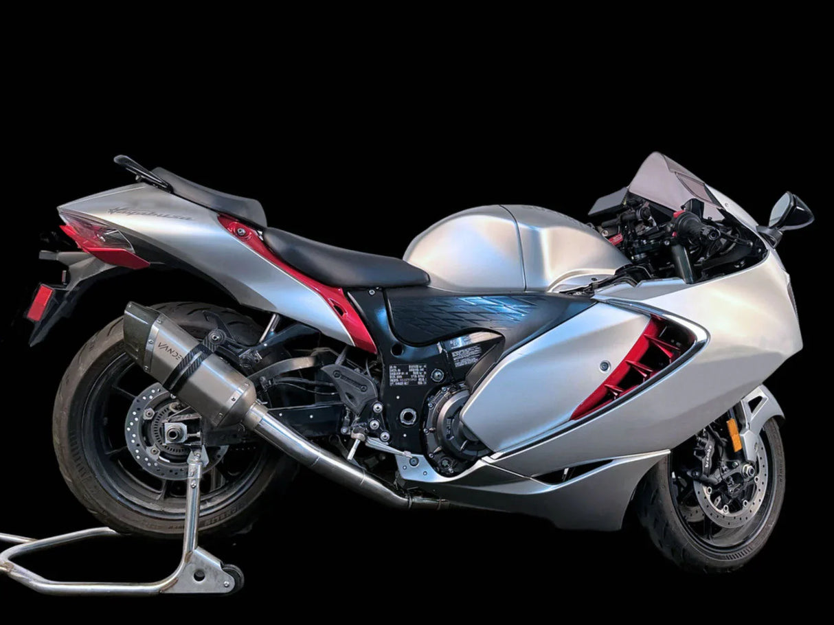 Vandemon Suzuki Hayabusa GEN III GSX1300R Full Titanium Exhaust System 2021-2024 SUZHYABUSA13TIEXA VA-72