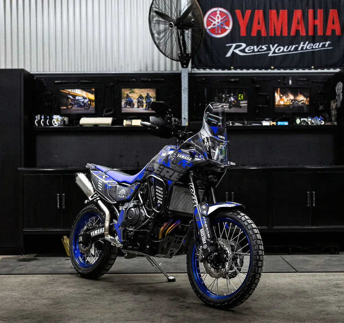 Vandemon Yamaha T7 Tenere 700 Adventure Full Titanium Exhaust System 2019-2026 YAMATENR7TIEXHBRC VA-74
