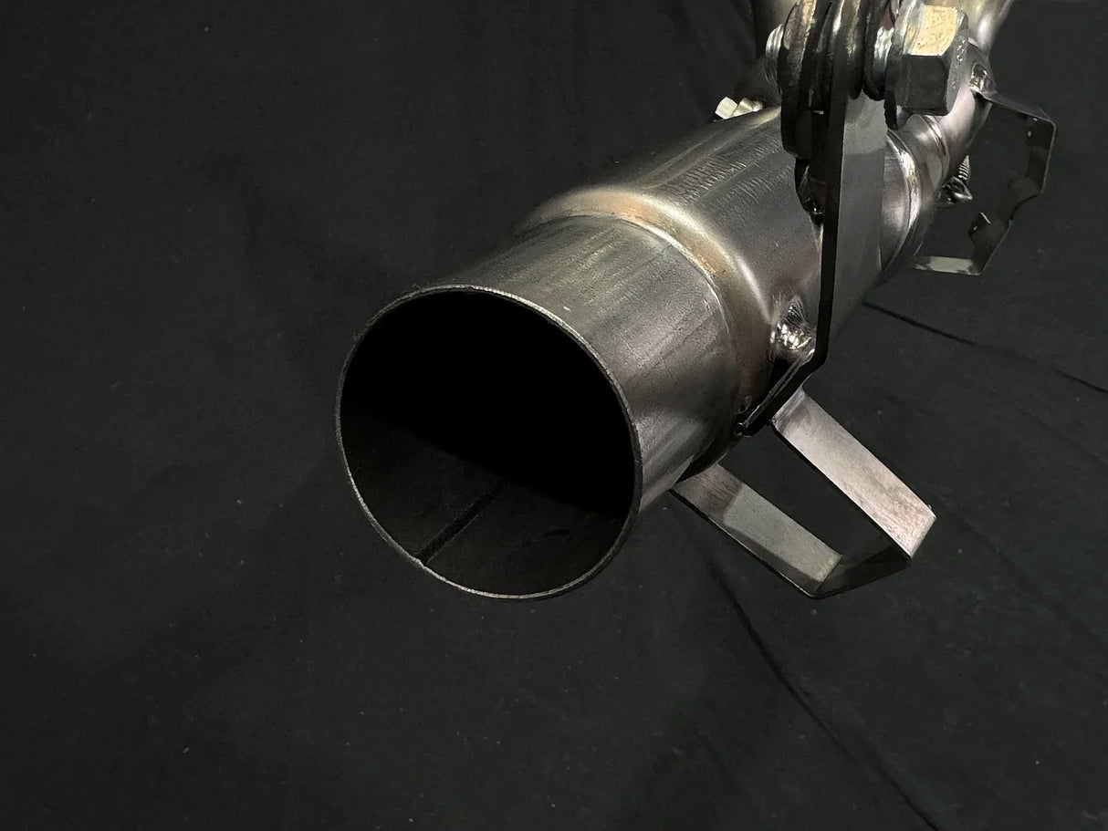 in stock Vandemon Triumph Speed Triple 1200 RS & RR 2021–2024 Titanium POLISHED Headers and Link Pipe TRIUM120SPDHEADRB VA-156