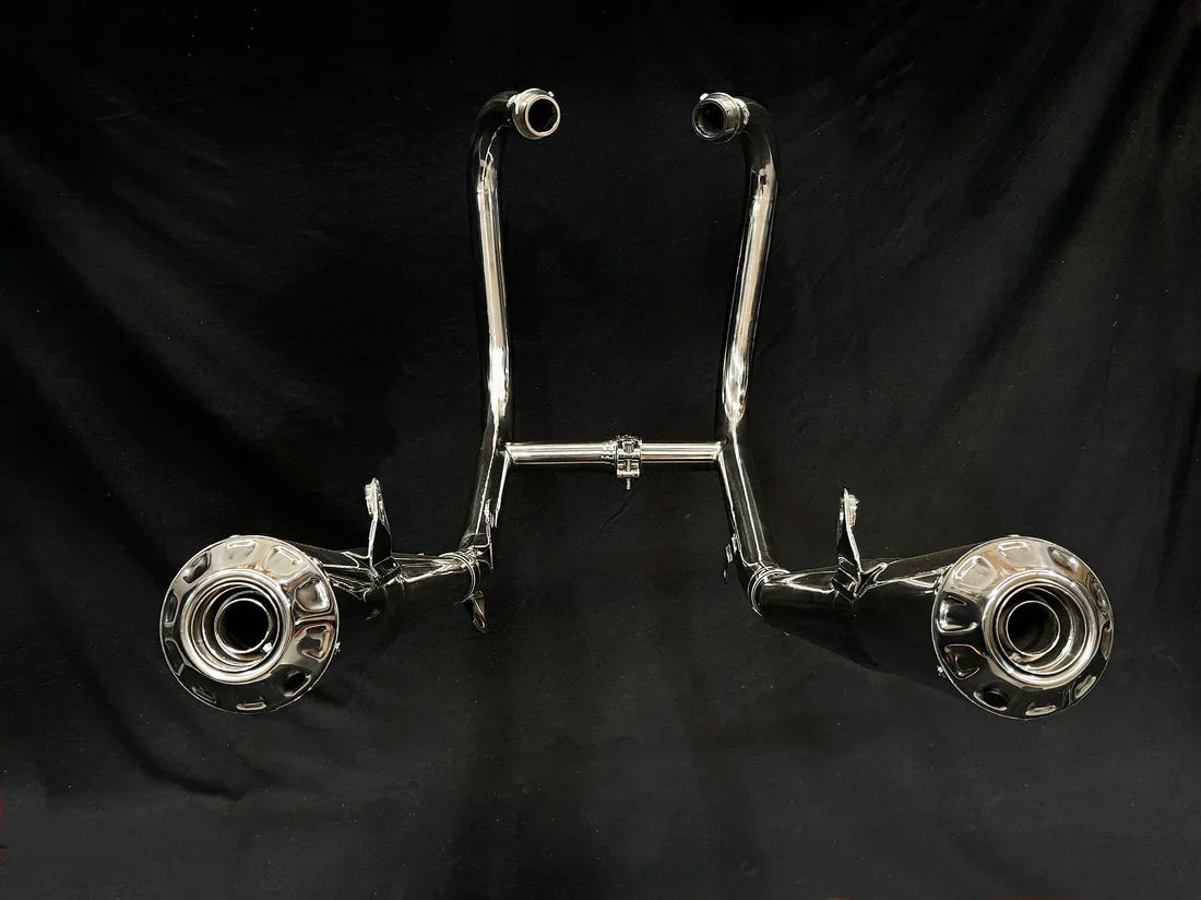 Vandemon Triumph Speed Twin 1200 Polished Titanium Exhaust TRIUM120SPDTWNTIEXA VA-159
