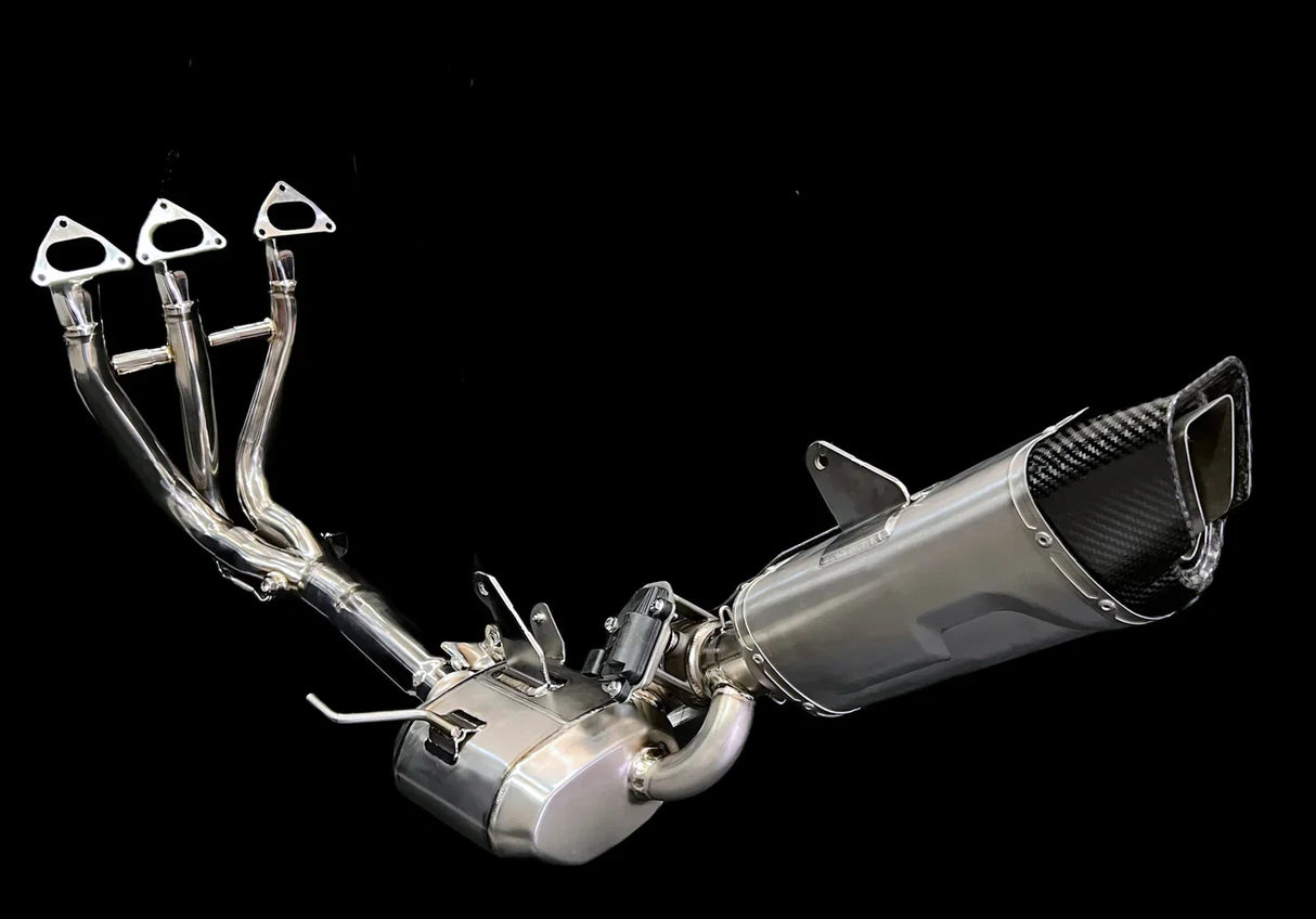 Vandemon FULL Titanium SYSTEM Triumph Speed Triple 1200RS & RR Bimodal Stealth TRIUM120SPDMUFB +TRIUM120SPDHEADR VA-131