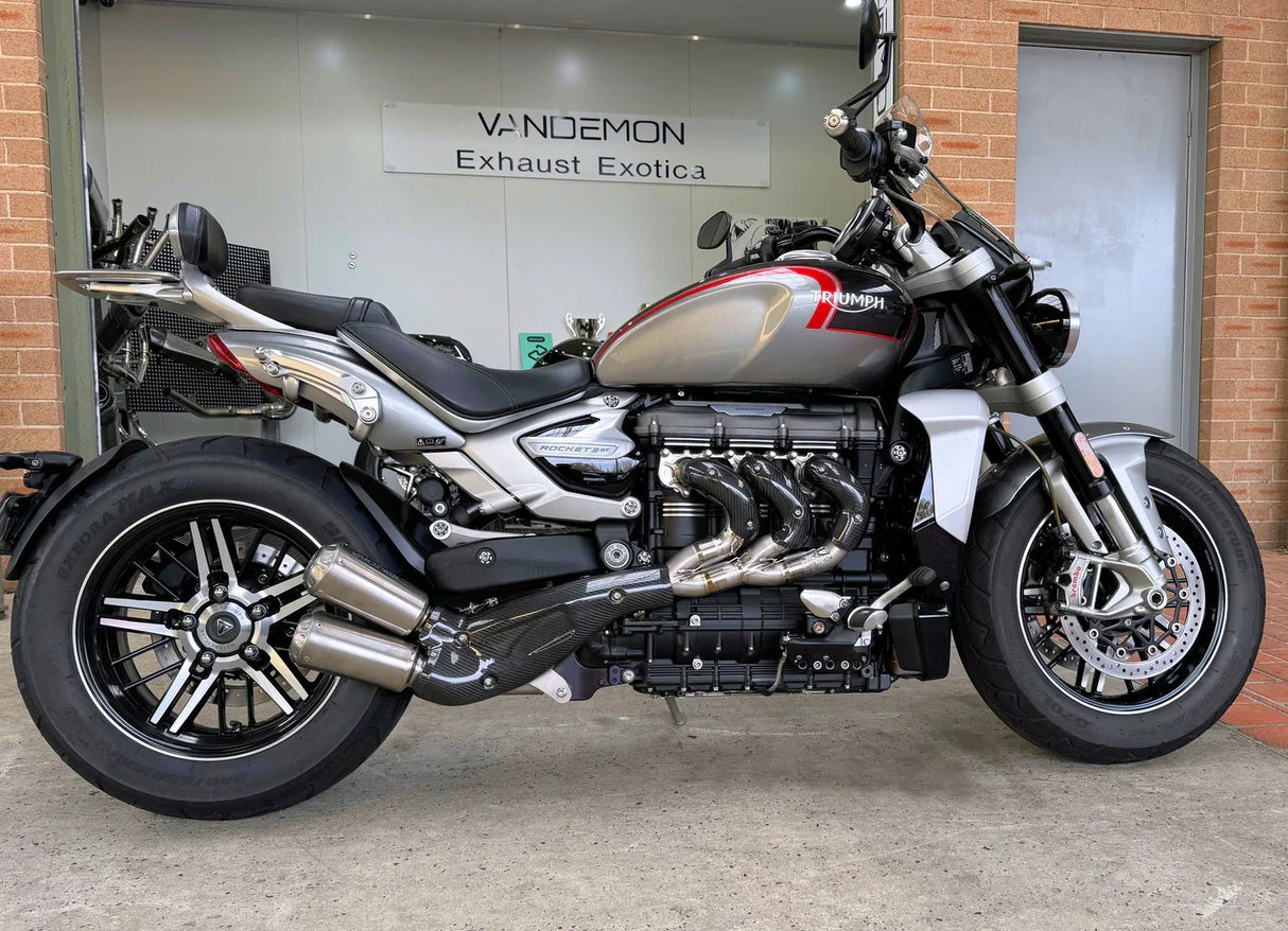 Vandemon Triumph Rocket 3R & GT 2500cc Stainless Steel Exhaust Manifold TRIUMROCKET3SSHEADR VA-154