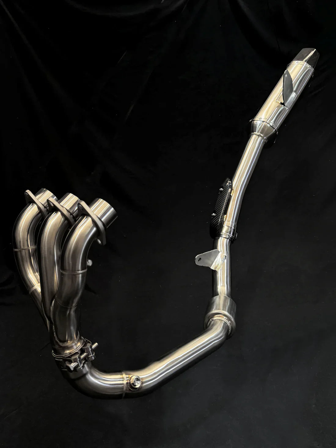 IN STOCK OPEN BOX Vandemon TRIUMPH Tiger 850-900 2020-2023 Full Exhaust System SKU: TRIUMTGR900SSEXHA VA-12