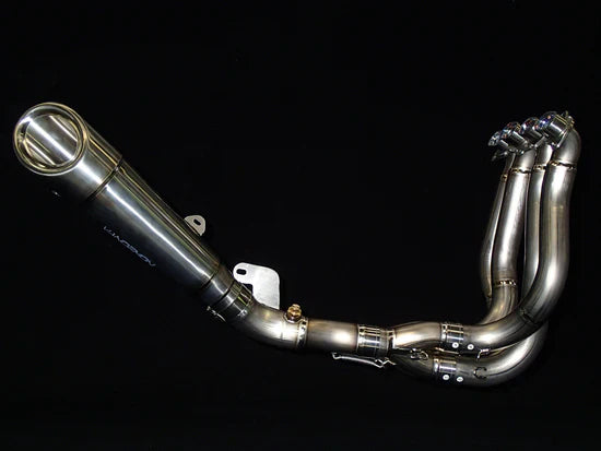 IN STOCK Vandemon Brushed Titanium Exhaust System Ninja H2 & H2R 2015-25 KAWAH2TICSBRUEXHD VA-2