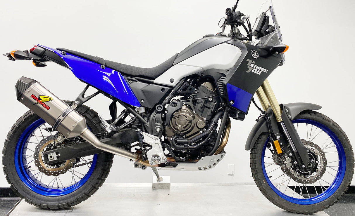 Graves Motorsportscat-Back Exhaust System Tenere 700 2021-2024 Exy-21t7-Cbtt