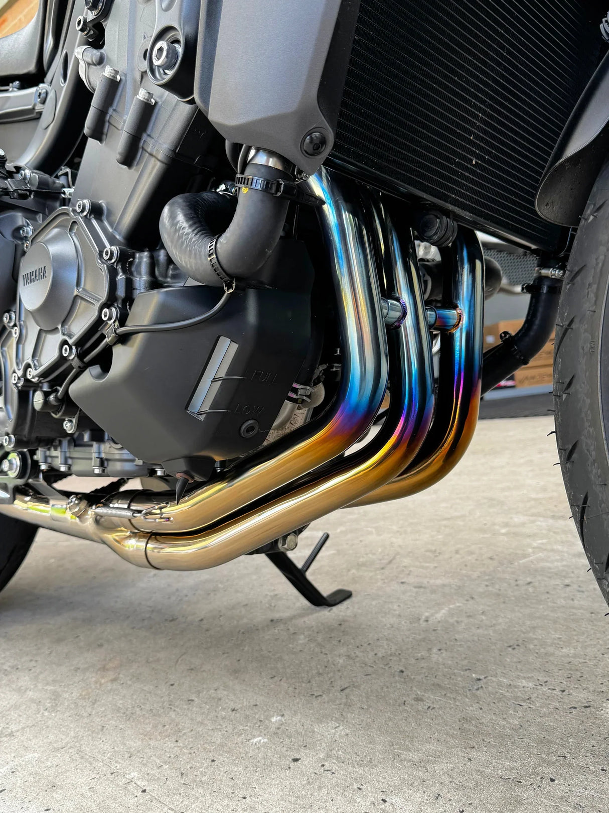 Vandemon Yamaha GEN4 XSR900 and XSR900GP Titanium Exhaust System 2024-25 YAMAXSR9SMTIEXHA VA-77