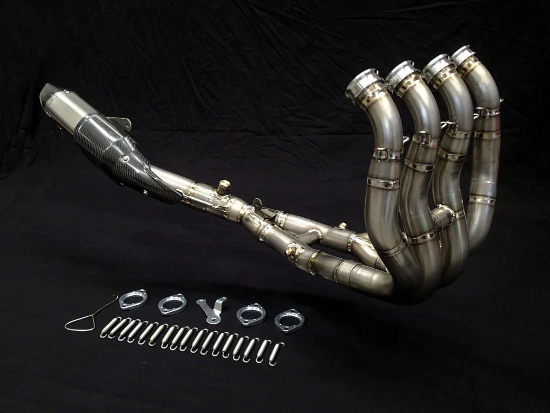 Vandemon Yamaha YZF-R1 & YZF-R1M Vandemon Titanium Exhaust System 2015-25 YAMAR115EXHTICFA VA-82
