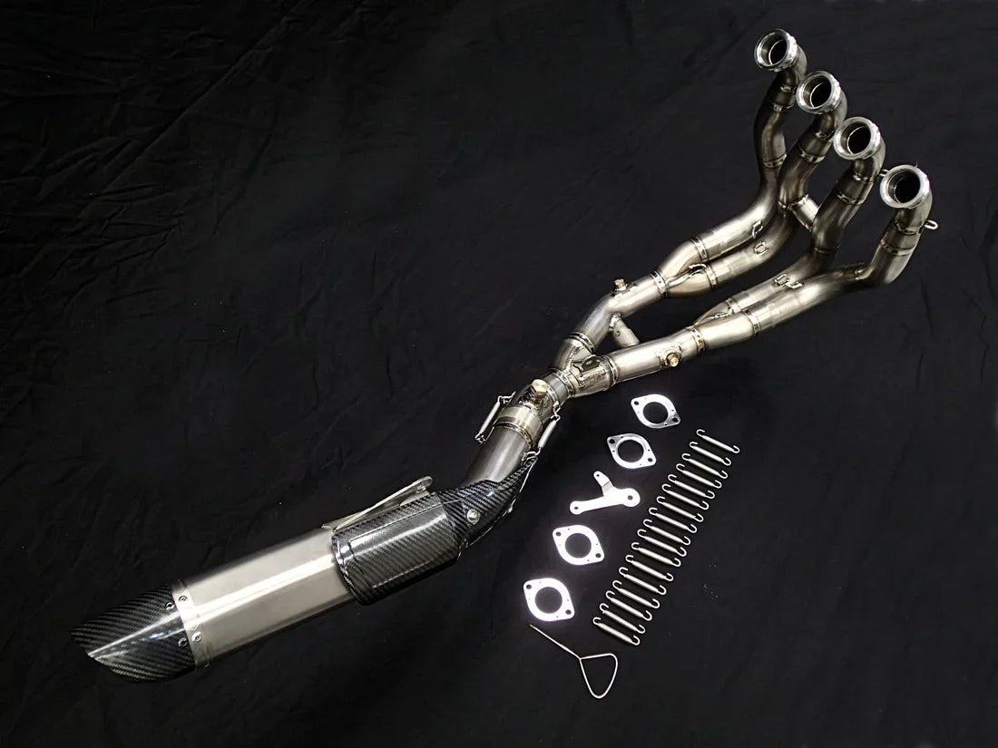 Vandemon Yamaha YZF-R1 & YZF-R1M Vandemon Titanium Exhaust System 2015-25 YAMAR115EXHTICFA VA-82