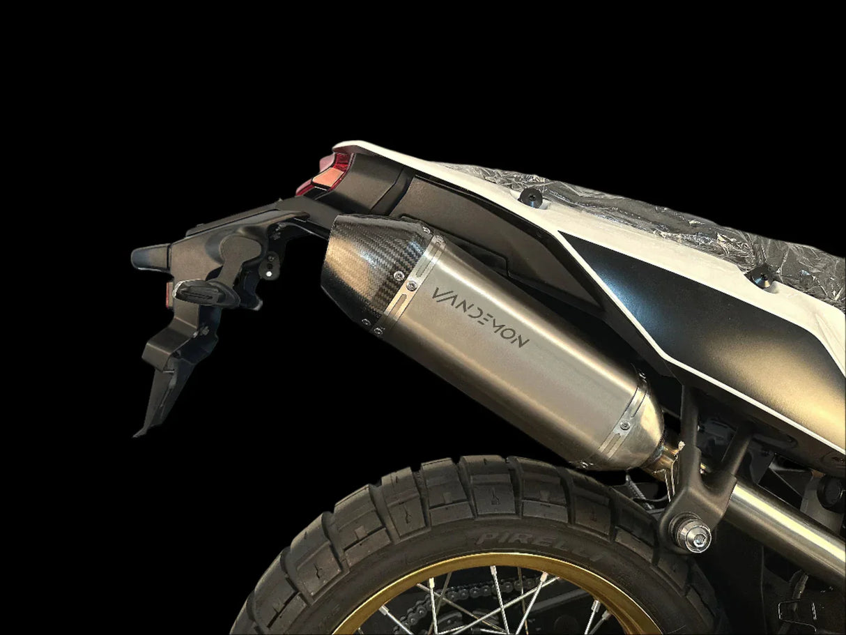 Vandemon T7 Yamaha Tenere 700 Adventure Full Titanium Exhaust System YAMATENR7TIEXHBRB VA-74