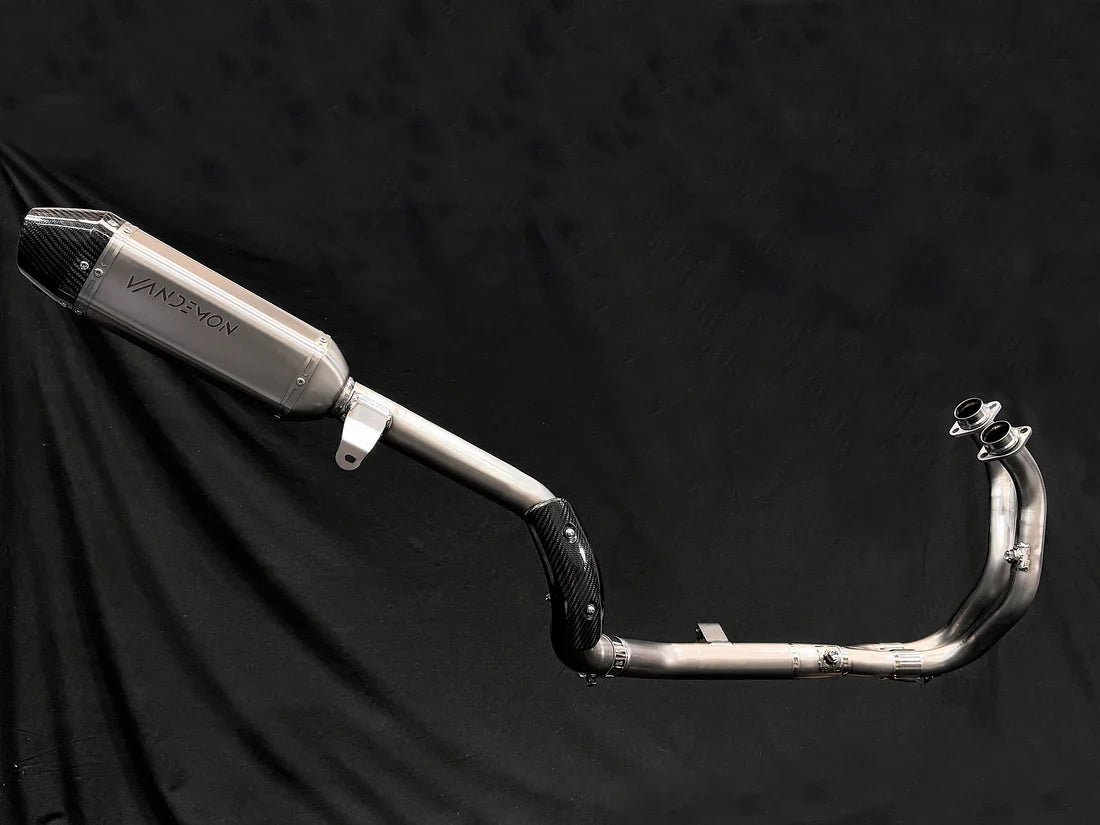 Vandemon T7 Yamaha Tenere 700 Adventure Full Titanium Exhaust System YAMATENR7TIEXHBRC VA-74