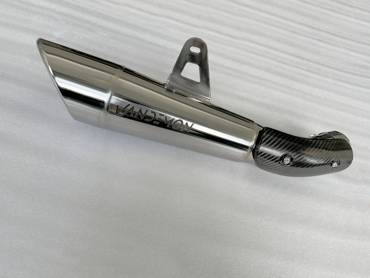Vandemon Titanium Slip-On Kawasaki Ninja ZH2 H2R KAWAZH2TIMUFPOLA VA-7