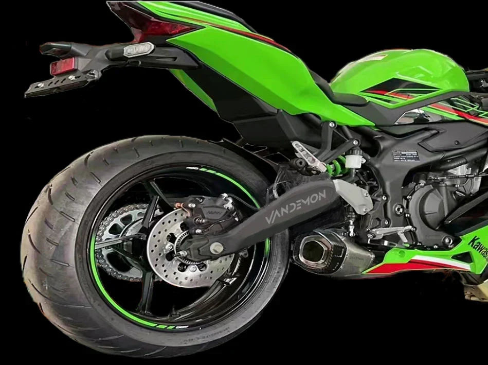 Vandemon Titanium Low Mount Exhaust System ZX4R-ZX4RR 2023- 2026 KAWAZX4RTILMEXHA VA-76