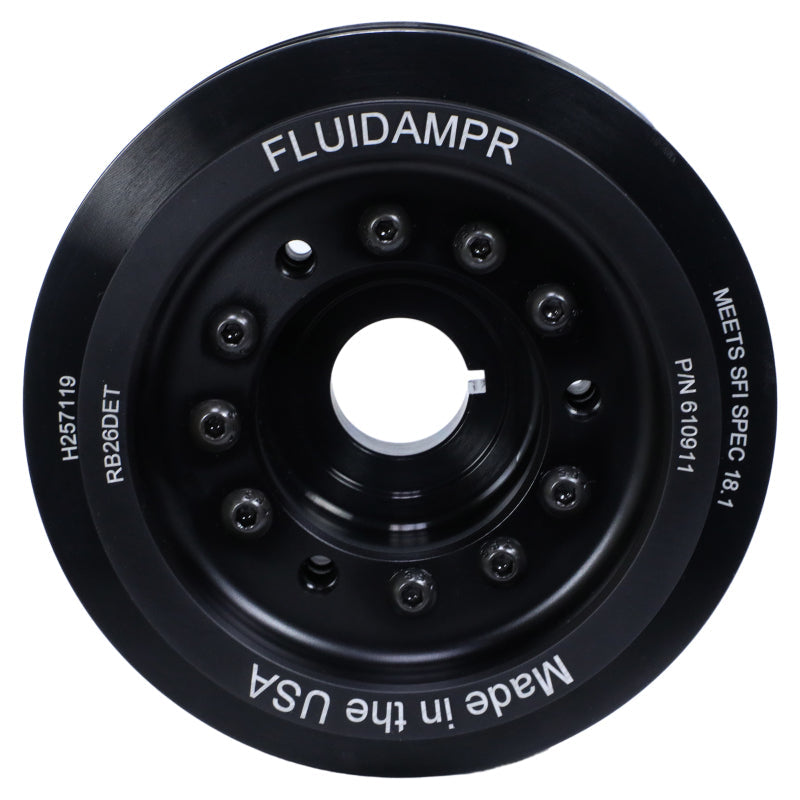 Fluidampr Nissan RB26DET Phase-2 BCNR33 GT-R / BNR-34 GT-R Steel Internally Balanced Damper 610911