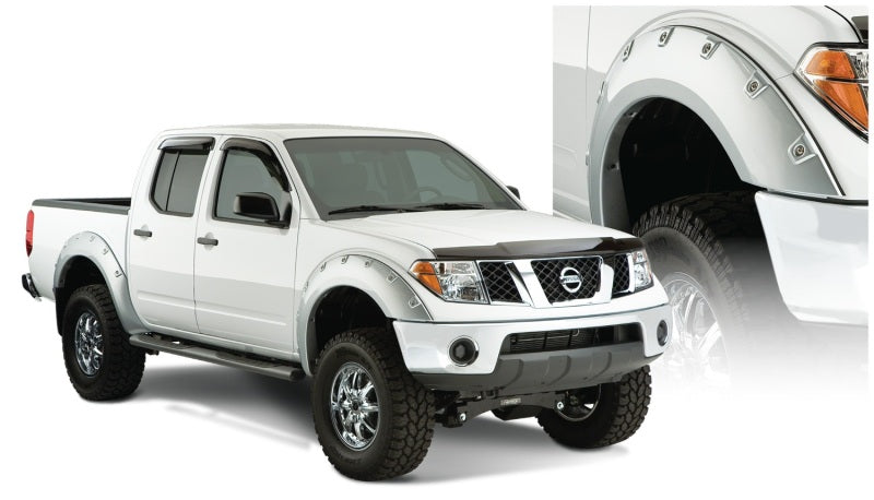 Bushwacker 06-14 Nissan Frontier Styleside Boss Pocket Style Flares 4pc 58.6in Bed - Black 71906-02