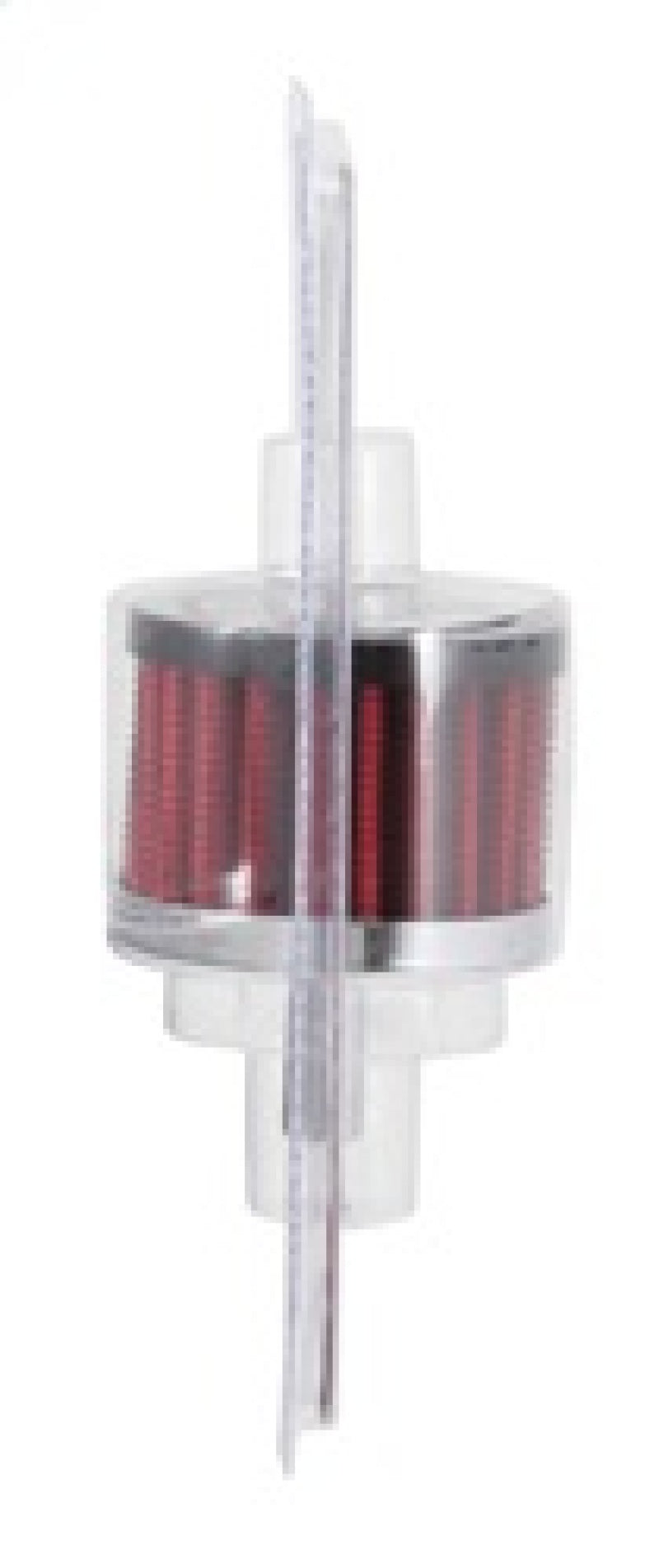 K&N Steel Base Crankcase Vent Filter 0.375in Vent OD x 2in OD x 1.5in Height 62-1000